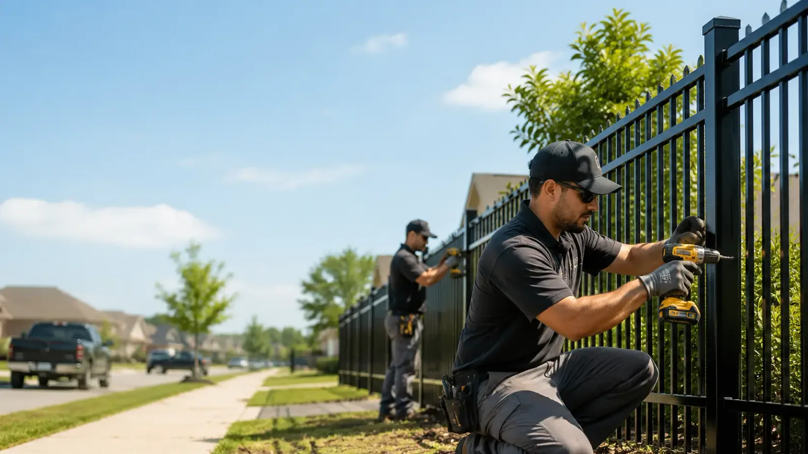 Metal Fence Installation in Ronkonkoma, NY